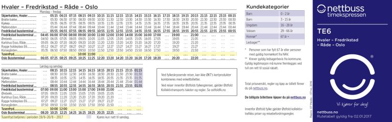 Fredrikstad Bussterminal: Alt om Ruter og Rutetider