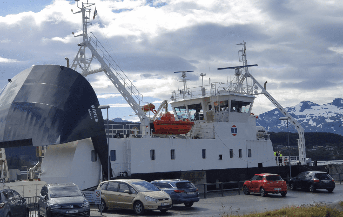 Ferge Ørnes - Meløysund - Vassdalsvik - Bolga: Timer og priser | All ...